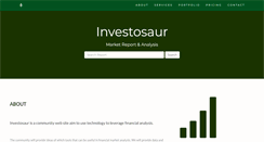 Desktop Screenshot of investosaur.com