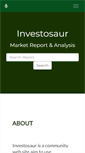 Mobile Screenshot of investosaur.com